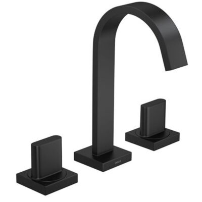 Misturador Mesa Bica Alta Para Lavatorio Deca Polo Black Matte 1877.BL33.MT