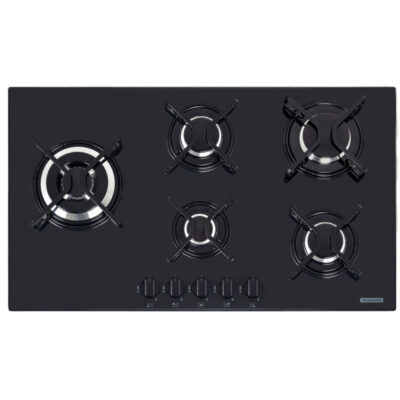 Cooktop a Gas Penta Side Plus Vidro Temperado Preto Tre