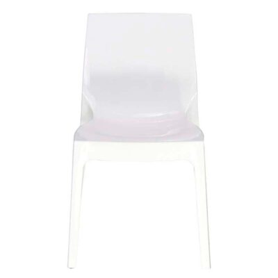 Cadeira Alice Brilho Summa Polipropileno Branco