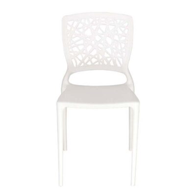 Cadeira Joana Polipropileno E Fibra Vidro Amarelo