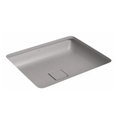 Cuba Slim Retangular de Embutir 50cm Soft Antracite Deca L.33050.85