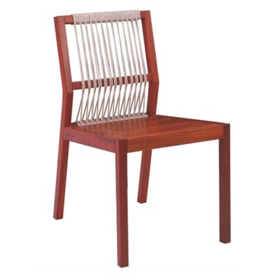 Cadeira Lanati Madeira Jatoba Fsc Encosto Corda