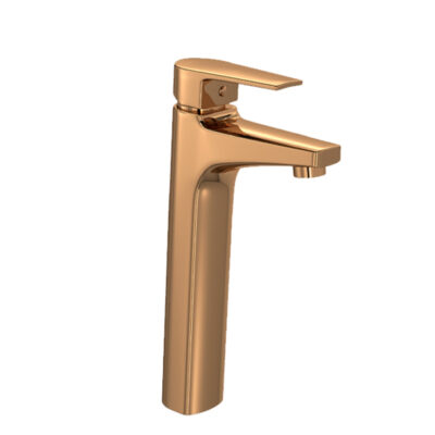 Misturador Deca Monocomando Mesa Bica Alta Level Red Gold 2885.GL26.RD