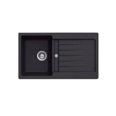 Cuba Cozinha Deca Unic Quartzo Black Matte