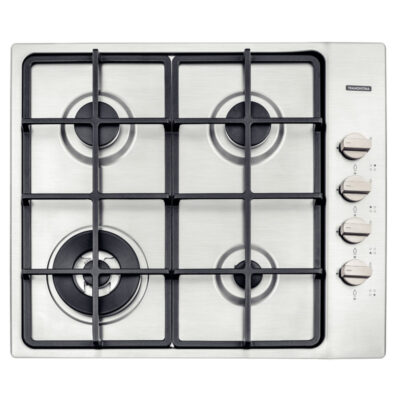 Cooktop Gas Square Aco Inox Trempes Ferro Fundido acendimento Auto