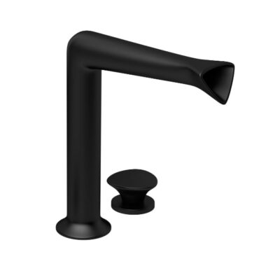 Torneira Lavatório Mesa Bica Alta Jader Almeida Deca Black Matte 1191.BL100.MT