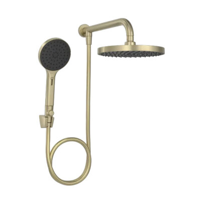 Chuveiro Redondo Parede Com Desviador e Ducha Manual Deca Flex Max Summer Gold 2085.SM.DES.MT