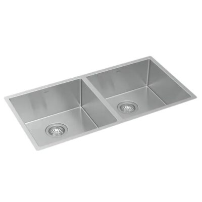 Cuba de Cozinha Retangular Dupla Deca 80x40cm Suprema Inox CC.670.80.DUO.INX