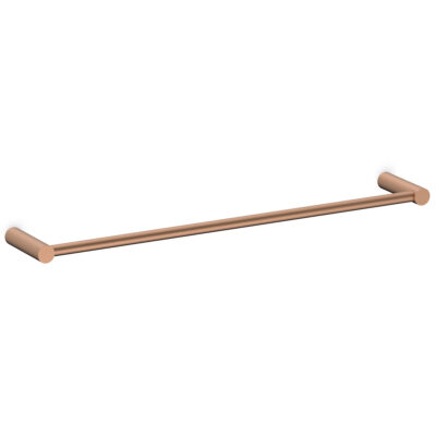 Toalheiro Em Barra 400Mm Celite Flow Rose Gold Matte B5056F3R20