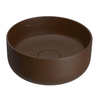 Cuba Redonda Apoio Deca 30cm Marrom Fosco L.12030.22