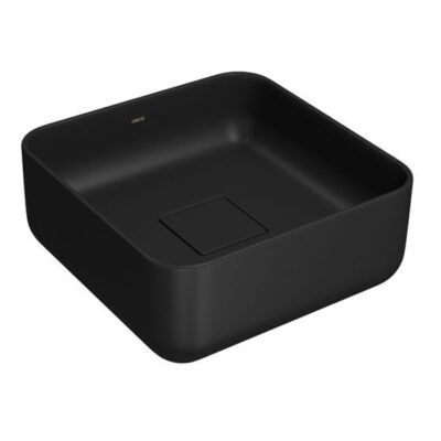 Cuba Quadrada Apoio Deca 30cm Ebano Fosco L.11030.94