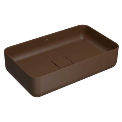 Cuba Retangular Apoio Deca 50cm Marrom Fosco L.13050.22
