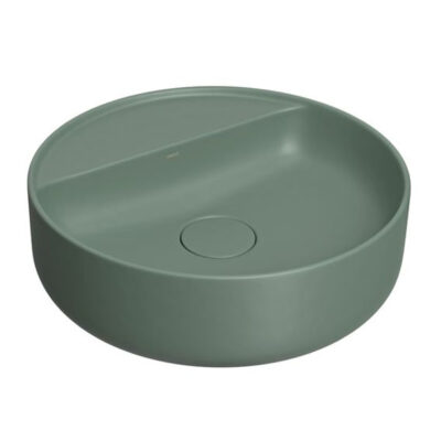 Cuba Redonda Apoio com Mesa Deca 40cm Salvia L.12040.M.49