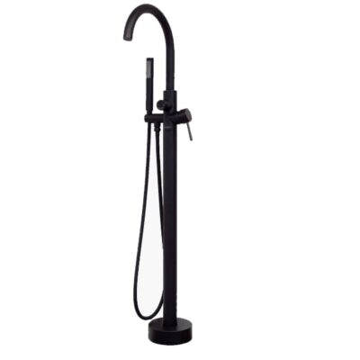 Misturador Jacuzzi Piso Dharma Preto Fosco 99870859