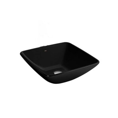 Cuba de Apoio Quadrada Preto Deca L.1037.95