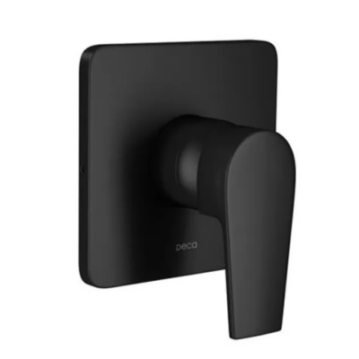 Acabamento Monocomando Chuveiro Deca Level Black Matte 4993.BL26.CHU.MT