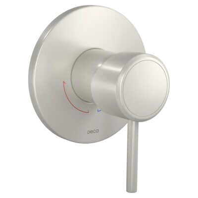 Acabamento monocomando de chuveiro redonda deca you dynamic white 4993.BR104.CHU.MT