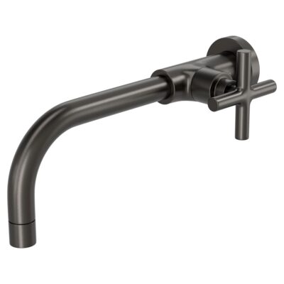 Torneira lavatorio parede  duna classica antracite 1178.GF64.MT