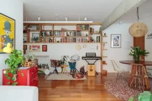 Apartamento de 68 m² em São Paulo: Afeto, Cor e Convivência em Cada Detalhe