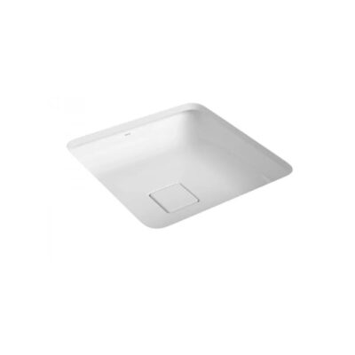 Cuba Quadrada de Embutir 40 cm Branco Deca L.31040.17