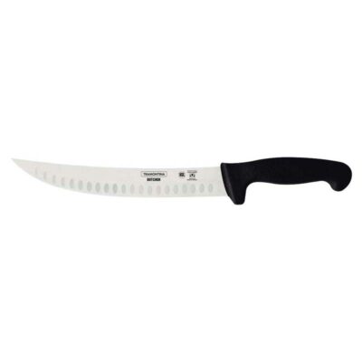 Faca Carne Butcher Lamina Aco Inox E Cabo Polipropileno Preto  10pol