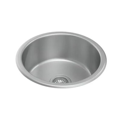 Cuba de Cozinha Redonda Deca 40cm Facile Inox CC.610.40.RED.INX