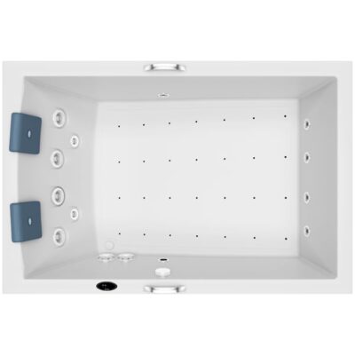 Banheira Jacuzzi Pieta Dupla com Blower 180x120 PA180120A