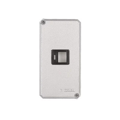 Tampa 1 posto RJ45/RJ11 para condulete 1pol