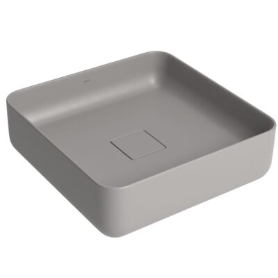 Cuba Slim Apoio Deca Quadrada 40cm Cinza Antracite L.11040.85