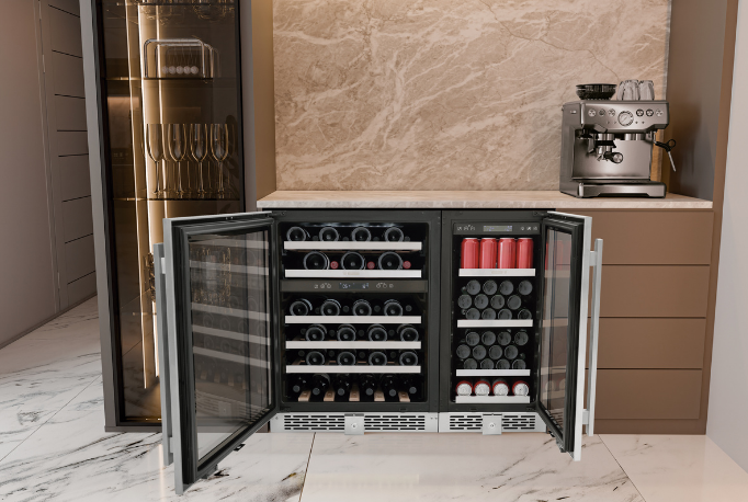 A Viva Decora Shop reúne cervejeiras e adegas climatizadas para diferentes espaços e necessidades – Foto: Tramontina