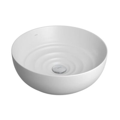 Cuba Redonda Apoio 40cm Branco Fosco Deca Gota L.12040.GT.16