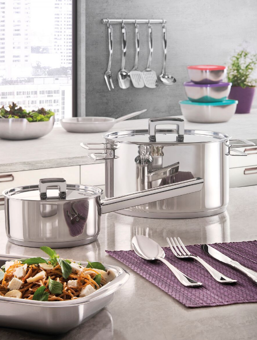 Restos de comida e sal favorecem pontos de oxidação no aço inox – Foto: Tramontina
