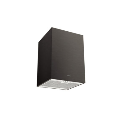 Coifa Ilha Square Isla 40 Silent Aco Inox Black Steel