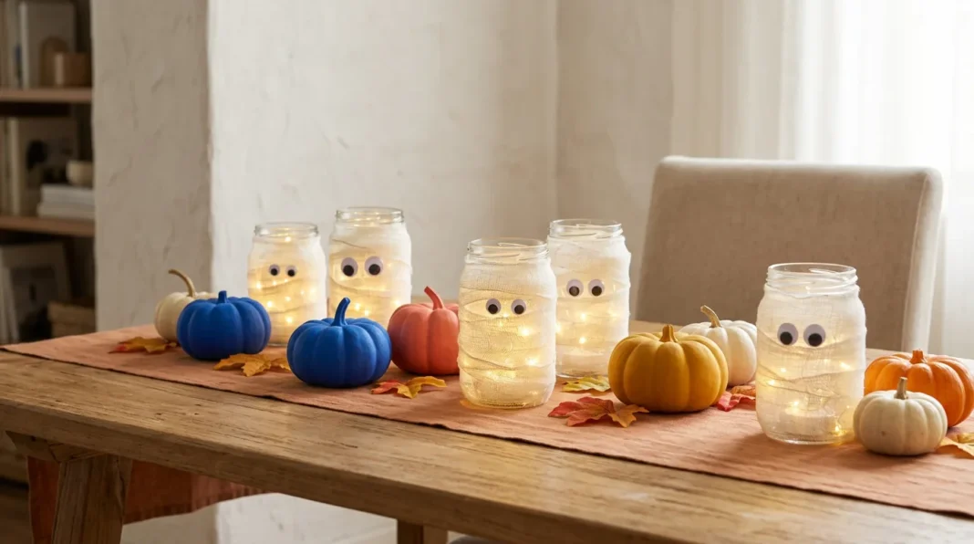 DIY Decoração de Halloween: Faça um Cachepô Iluminado - Viva decora