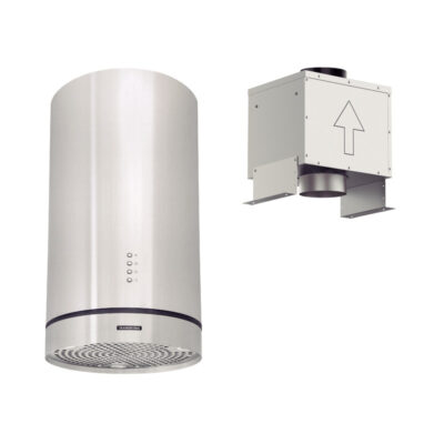 Coifa Ilha Tube Isla35 Split Aco Inox 220V