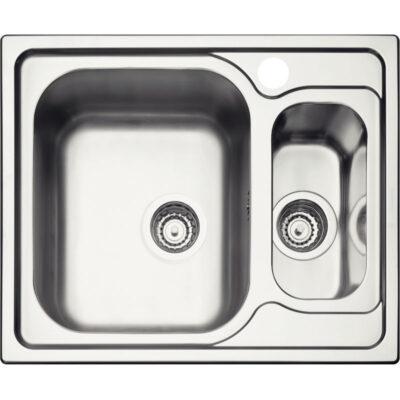 Cuba Sobrepor Marea 1.5C 34 62x50cm Inox Escovado