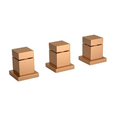 Misturador Bidê Cubo Gold Matte Deca 1895.GL86.MT