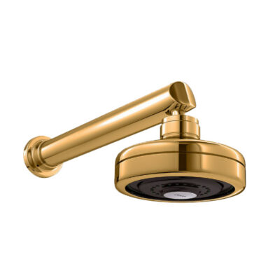 Chuveiro Acqua Plus C/Tubo Parede Gold Matte 1990.GL.CT.MT