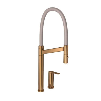 Monocomando Mesa Cozinha Bica Alta Colore Deca Red Gold e Fendi 2289.GL.RD.FD