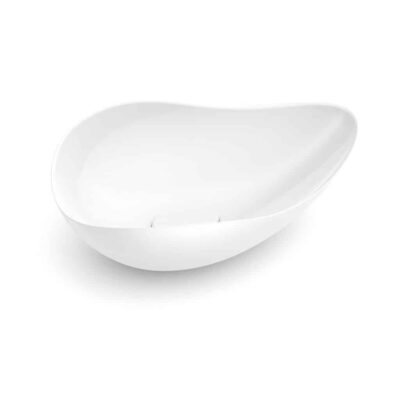 Mini Cuba Apoio Oval Ruy Ohtake Branco Brilhante B217882001 Roca