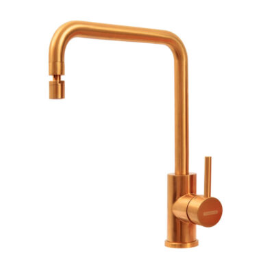 Monocomando Angolare Aco Inox Gold Bica Articulada