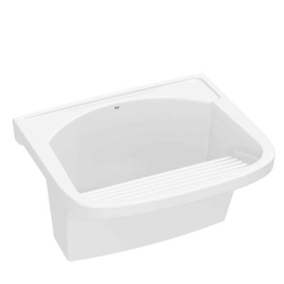 Tanque G 600X520 Com Mesa Roca Branco Brilhante B365512001 Roca