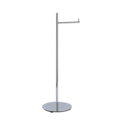 Papeleira Chão Simples Round Inox Polido Metalworks 57.RD01.IP