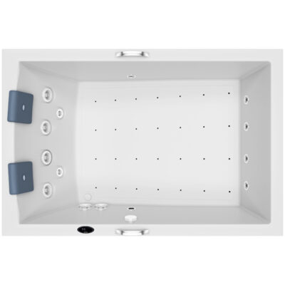 Banheira Jacuzzi Pieta Dupla com Blower 180x120 PA180120A