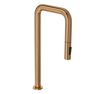 Bica Monocomando Alta Mesa Cozinha Deca You Reta Red Gold 1290.GL99.RD