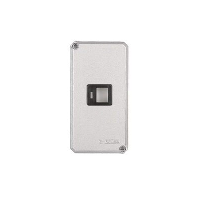 Tampa 1 posto RJ45/RJ11 para condulete 3/4pol 