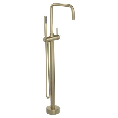 Monocomando de piso banheira redonda deca you summer gold 1871.SM105.MT