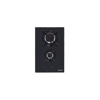 Cooktop a Gas Domino Vidro Temperado Preto Trempes A