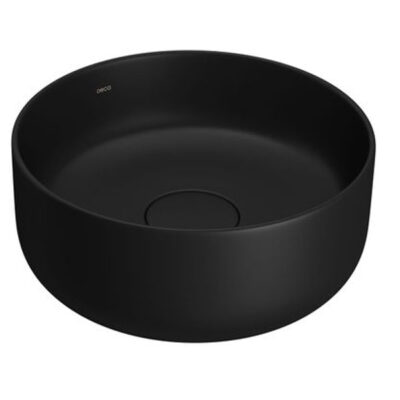 Cuba Redonda Apoio Deca 30cm Ebano Fosco L.12030.94