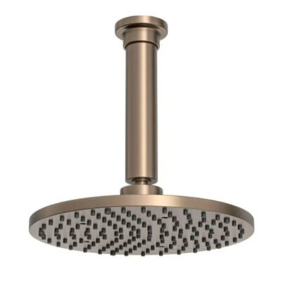 Chuveiro Com Tubo Teto Deca Aquamax Corten Matte 1998.CT.TET.MT